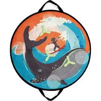 Nobrand Kratzmagnetisches Wurfspiel Surf 60 cm Durchmesser