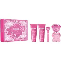 Moschino Edt Spray 100ml/Shower Gel 100ml/Body Lotion 100ml/Edt Spray 10ml Toy 2 Bubble Gum Set