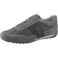 Geox Sneaker "U WELLS C" Casual Schuh, Schnürschuh mit Logoverzierung