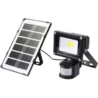 Sygonix SY-5461108 Solar-Spot mit Bewegungsmelder 10 W Leuchtfarben: Neutralweiß