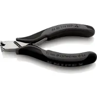 Knipex 64 02 115 ESD Elektronik-Vornschneider ESD mit Mehrkomponenten-Hüllen 115 mm
