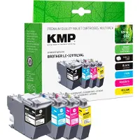 KMP 1537,4005, Schwarz, Cyan, Magenta, Gelb, 4 Stück(e), Multipack