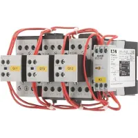 Eaton Power Quality Eaton 278386 Stern-Dreieck-Schützkombination, 380 V 400 V: 22 kW, 230 V 50 Hz, 240 V 60 Hz, Wechselstrombetätigung SDAINLM45(230V50HZ,240V60HZ)