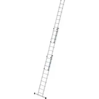 MUNK Günzburger Steigtechnik Sprossen-Schiebeleiter 3tlg. mit Standard-Traverse 3 x 10 Sprossen - 020320