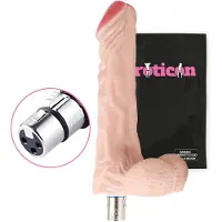 Eroticon Dildo - - Realistisch - 16,5 cm - Vaginale und anale Verwendung - 3XLR-Anschluss
