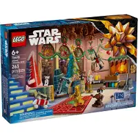 LEGO Star Wars Adventskalender 2025 - Weihnachten Spielzeug mit 24 Überraschungen - 2 Minifiguren & 5 Droidenfiguren - Kinder Spielset - Geschenk für Jungen ab 6 Jahren & Star Wars Fans - 75418
