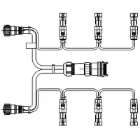 Hella Kabelsatz, Heckleuchte 8KA 340 819-431