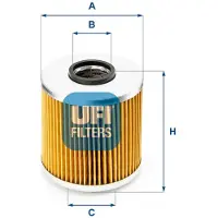 Ufi Kraftstofffilter 24.454.00