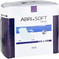 ABENA GmbH Abena Abri Soft Krankenunterlagen 60 x 90 cm, 25er Pack 25 St