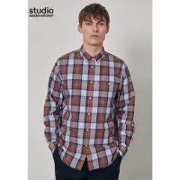 Seidensticker Businesshemd "Studio" Regular Langarm Button-Down-Kragen Karo