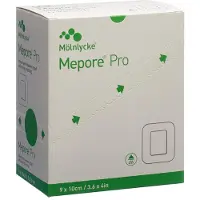 Mölnlycke Mepore Pro chirurgische eilandpleister 9 x 10 cm 60 stuks