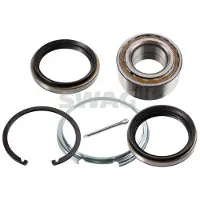 SWAG Radlagersatz Vorne Links Vorne Rechts für TOYOTA COROLLA Compact (E10) Schrägkugellager 72mm 33 10 6507