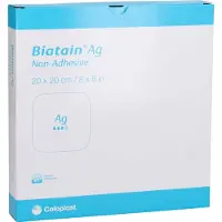 Coloplast GmbH Biatain Ag Schaumverband 20x20 cm nicht 5 St