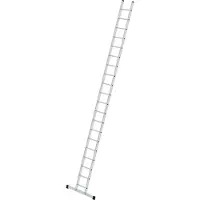 Günzburger Steigtechnik Sprossen-Anlegeleiter mit Standard-Traverse 20 Sprossen - 010120