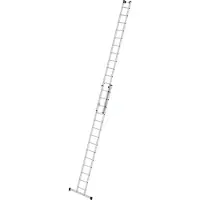 MUNK Günzburger Steigtechnik MUNK Schiebeleiter mit Traverse 2x14 Sprossen