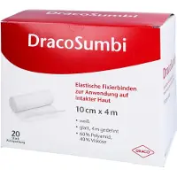 Dr. Ausbüttel & Co. GmbH Dracosumbi Fixierbinde 10 cmx4 m weiß 20 St
