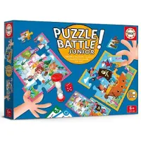 Educa - Puzzle Battle Junior Animals - (80-20116)