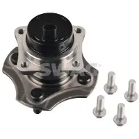 SWAG Radlagersatz Hinten Links Hinten Rechts für TOYOTA COROLLA Verso (ZER, ZZE12, R1) Schrägkugellager 74mm 81 93 1180
