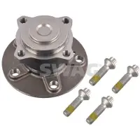 SWAG Radlagersatz Hinten Links Hinten Rechts passend für MERCEDES-BENZ B-Klasse (W246, W242) Schrägkugellager 71mm 33 10 8073