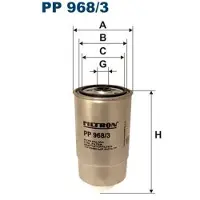 FILTRON Kraftstofffilter PP 968/3