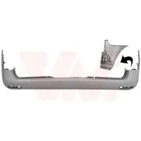 VAN WEZEL Heckstoßstange Stoßfänger Hinten passend für MERCEDES-BENZ VITO Kasten (W447) VITO Tourer (W447) VITO Mixto (W447)