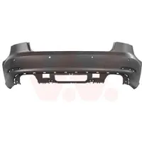 VAN WEZEL Heckstoßstange Stoßfänger Hinten für AUDI A3 Limousine (8VS, 8VM) A3 Cabrio (8V7, 8VE)