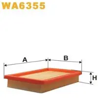 WIX FILTERS Luftfilter WA6355