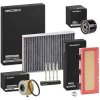 RIDEX Inspektionspaket Filterset für RENAULT KANGOO (KC0/1) KANGOO Express (FC0/1)
