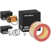 RIDEX Filterset Inspektionspaket Filtersatz passend für PEUGEOT 205 II (20A/C)