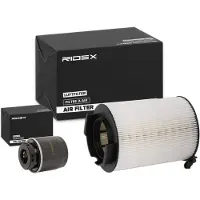 RIDEX Filterset Inspektionspaket Filtersatz für VW GOLF VI (5K1) Golf V Schrägheck (1K1) TIGUAN (5N) Passat Variant (3C5) für AUDI A3 Sportback (8PA)