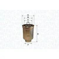MAGNETI MARELLI Kraftstofffilter 153071762560