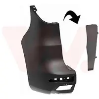 VAN WEZEL Stoßfänger 4416532 hinten rechts für RENAULT