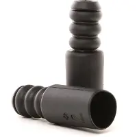 RIDEX 2x Schutzkappe / Staubmanschette Stoßdämpfer 3365P0038 Vorne für RENAULT Clio III Schrägheck (BR0/1, CR0/1) 195mm