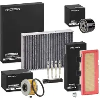 RIDEX Inspektionspaket Filterset für RENAULT KANGOO (KC0/1) KANGOO Express (FC0/1)
