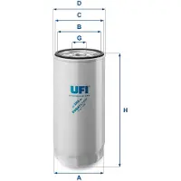 Ufi Hydraulikfilter, Automatikgetriebe 2202900