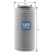 Ufi Luftfilter 2755800 299mm