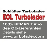 SCHLÜTTER TURBOLADER Lader, Aufladung END of LIFE Turbolader - Original GARRETT REMAN 172-05460EOL