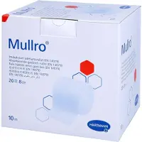 Mullro Verbandmull 10 cmx10 m gerollt 1 St Verband