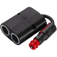 Hella Adapter Zigarettenanzünder 16 A 65 mm Kabel 12 - 24 V für MANITOU