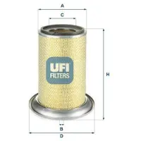 Ufi Luftfilter 2750400 153mm