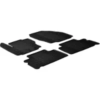 GledRing Gummiautomatten Gledring Ford S-Max 2006-2015 (ovale Befestigung, Abstand 25,5 und 31 cm)
