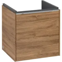 Villeroy & Boch V&B Waschtischunterschrank Subway 3.0 42,3x42,9x37,8cm, Sch L/Gr AL gl, Kan Oa
