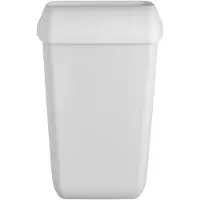 Quarz Quartz Abfalleimer Mattweiß Kunststoff 43 Liter