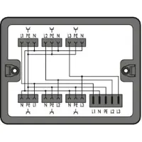 Wago 899-631/149-000 Verteilerbox Dreh-/Wechselstrom 400 V / 230 V