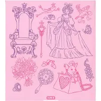Deltas - The Beautiful Princess Coloring Book