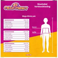 Mega mindy Kostüm mit Umhang, 3-5 Jahre
