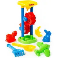 Cavallino Toys Polesie sand set, mill + molds - 35103