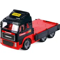 Cavallino Toys Mammut Straßen-Truck Spielzeug LKW 1:16 blau