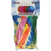 Intro Luftballon Spielzeug 18 cm mit Gummiband, schießt zurück, am Handgelenk befestigt