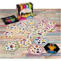 Asmodee Dobble Kartenspiel Connect - strategisches Familienspiel